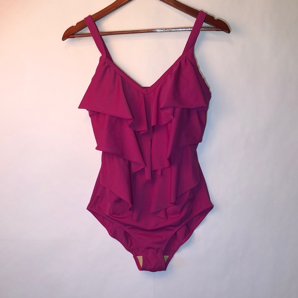 Jessica London one piece  swim suit sz12